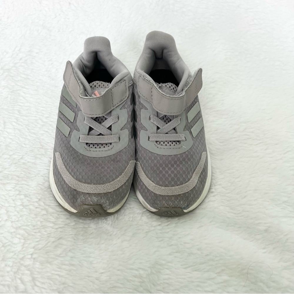 Adidas Duramo Toddler Girls Shoes - Size 9 - Color Grey - Picture 5 of 16